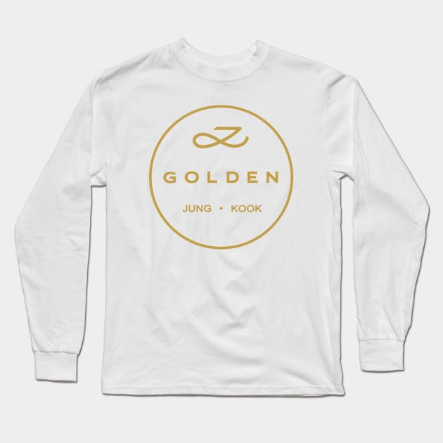 Jungkook Golden Long Sleeve T-Shirt by WacalacaW